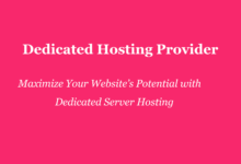 dedicated hosting provider