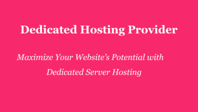 dedicated hosting provider