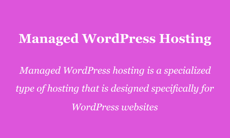 managed wordpress hosting