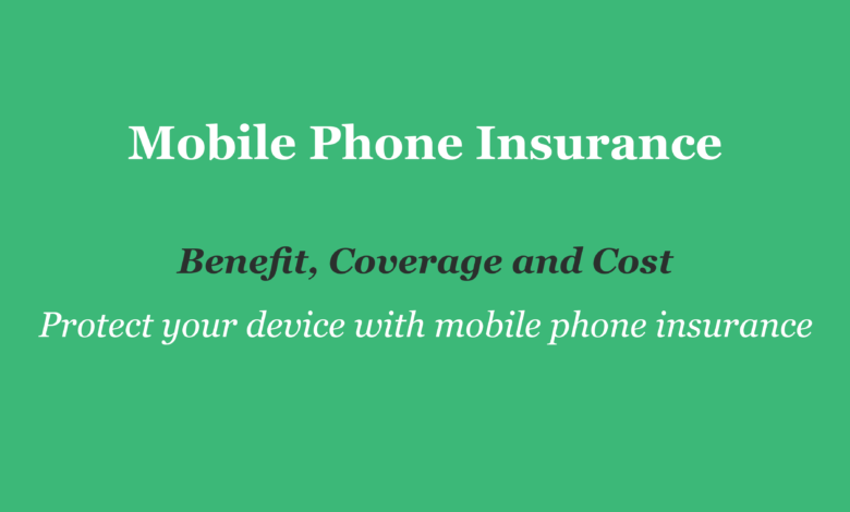 mobile phone insurance