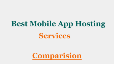 mobile app hosting services